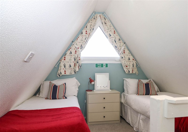 This is a bedroom at Chalet 58 - The Beach House, Kingsdown