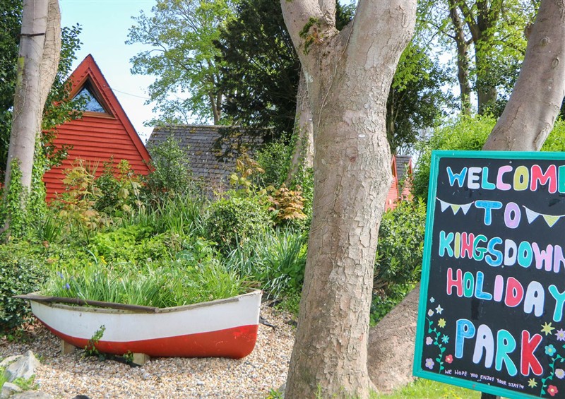 This is the garden (photo 2) at Chalet 58 - The Beach House, Kingsdown