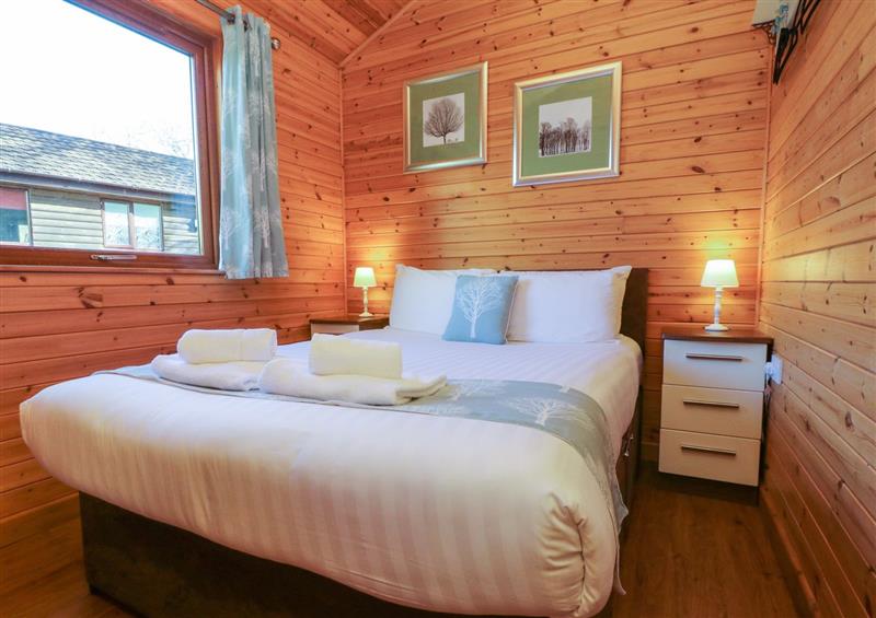 One of the 2 bedrooms at Chalet Lodge (Bunks) L1, Combe Martin
