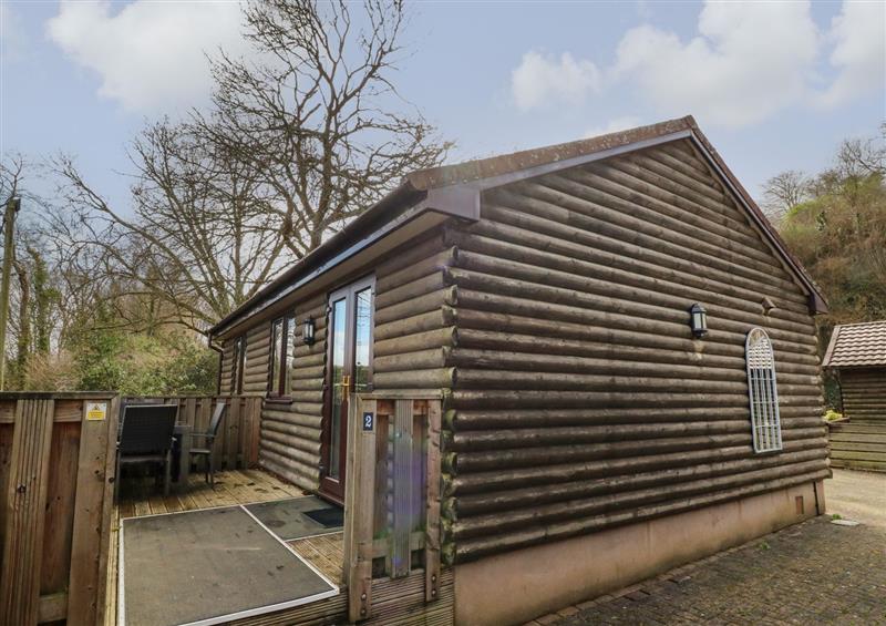 The setting of Chalet Log Cabin L2 at Chalet Log Cabin L2, Combe Martin