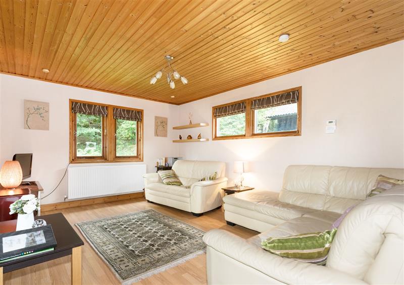 Relax in the living area at Chalet No.2, Threshfield near Grassington
