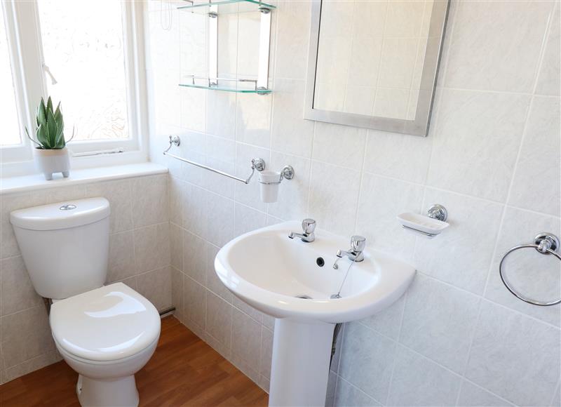 This is the bathroom at Chalfont Lodge, Skegness