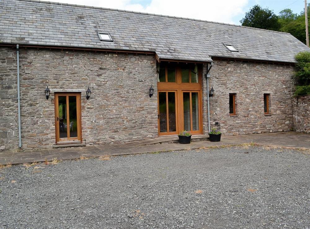 Lovingly restored barn conversion in the Welsh valleys at Chalgrove in Soar, near Brecon, Powys, Wales