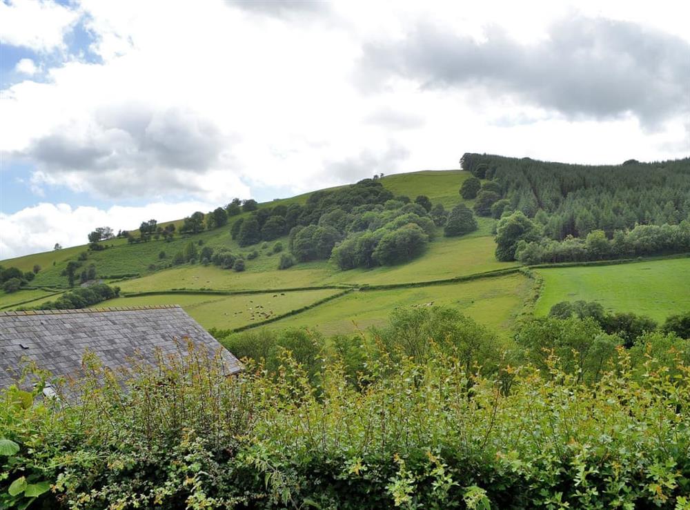 The beautiful Welsh countryside at Chalgrove in Soar, near Brecon, Powys, Wales