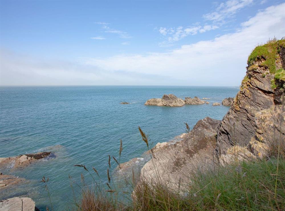 View at Chalky Blue in Ilfracombe, Devon