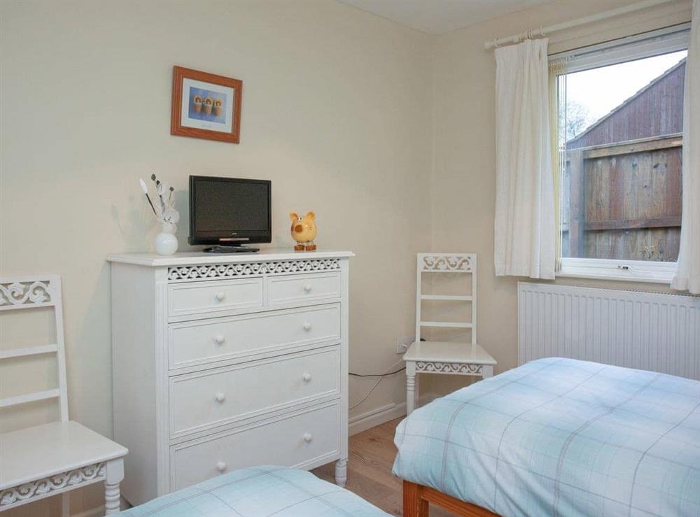Twin bedroom (photo 2) at Challette at Timbertops in Washfield, near Tiverton, Devon
