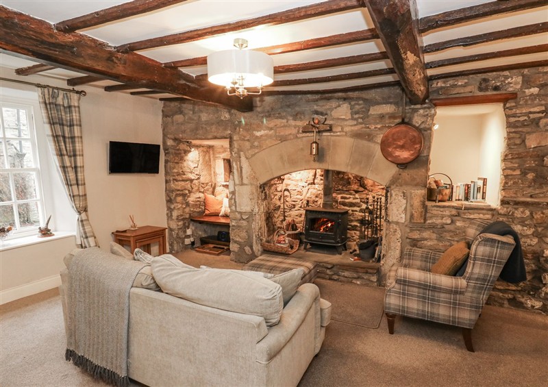 Relax in the living area at Chamber End Fold, Grassington