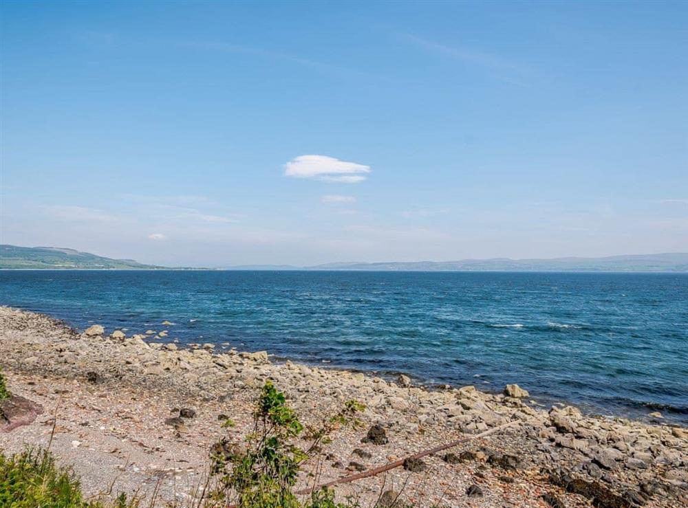 Nearby beach at Chandlers Country House- Seaview Cottage in Ascog, Bute