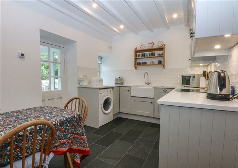 The kitchen at Chandos, Dolwyddelan