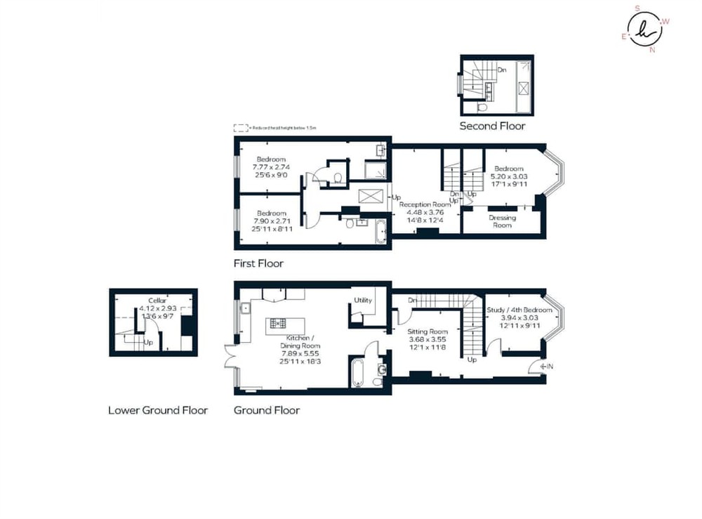 Floor plan at Chantry House in Shoreham By Sea, West Sussex