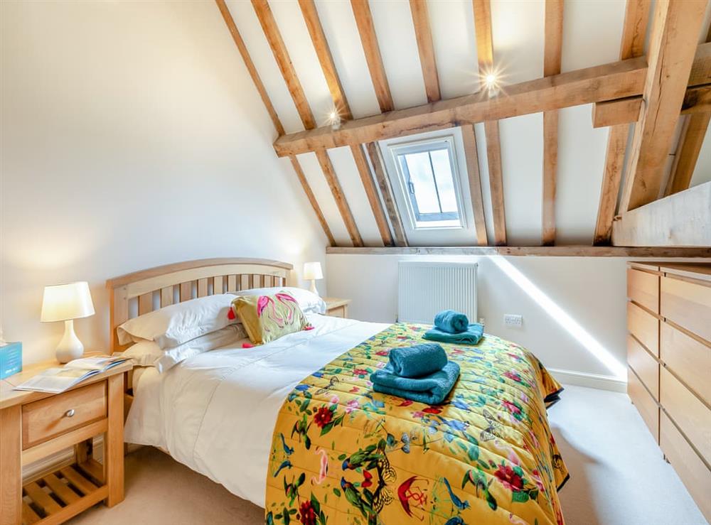 Double bedroom at Chapel Barn in Ashcott, near Bridgwater, Somerset