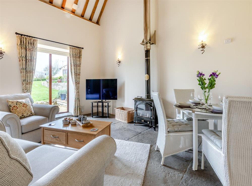 Open plan living space (photo 2) at Chapel Barn in Ashcott, near Bridgwater, Somerset