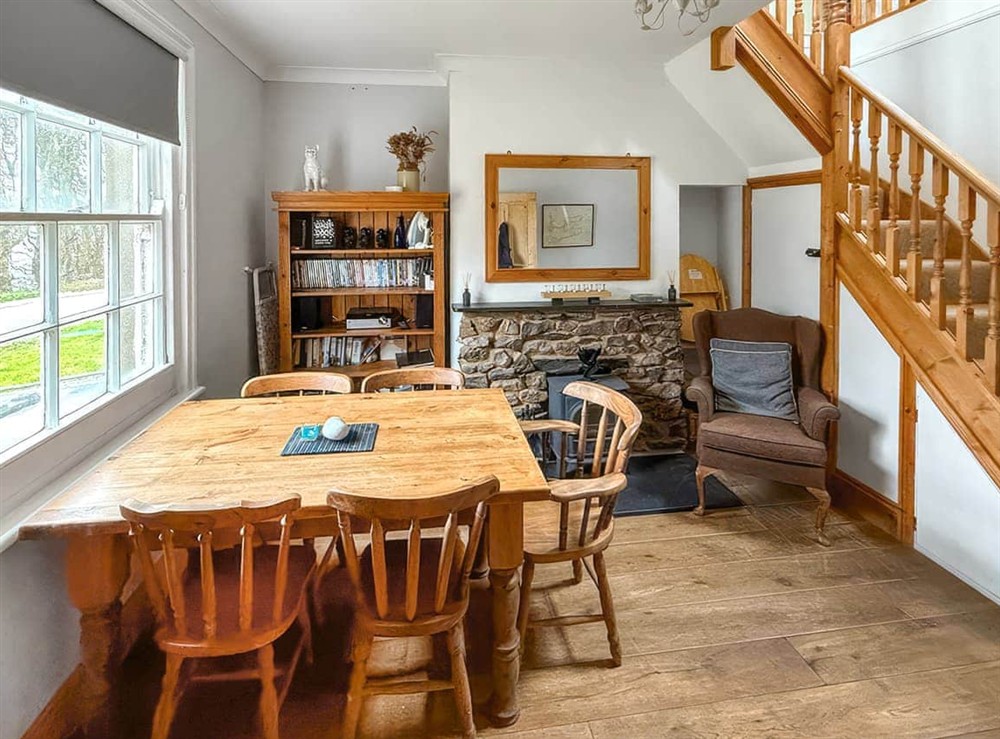 Dining Area at Chapel Bay Cottage in Anlge, near Pembroke, Dyfed