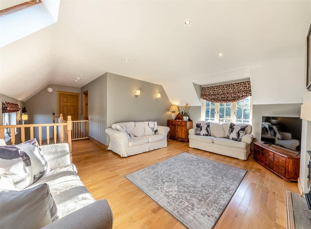 Living room at Chapel Cottage in Ellingham, Northumberland