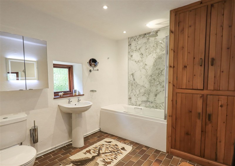 This is the bathroom at Chapel Cottage, Ennerdale