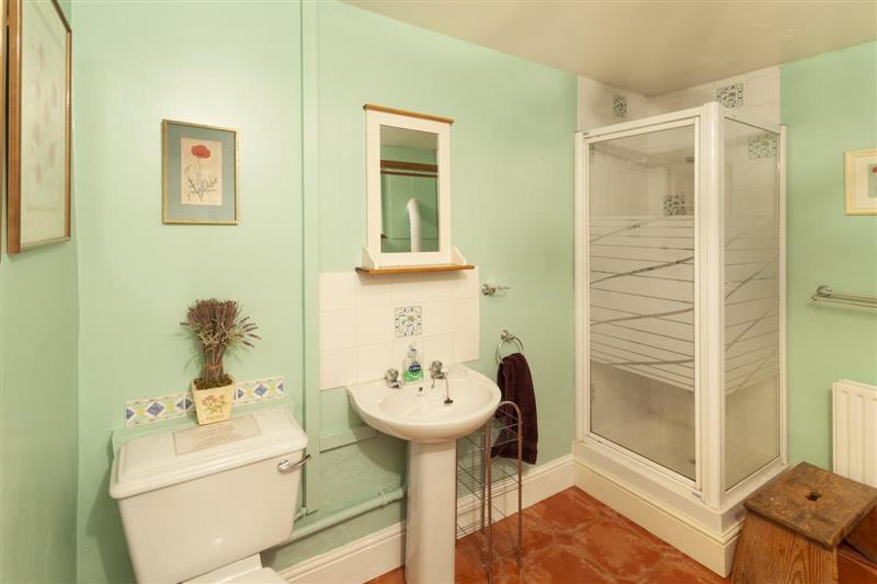 Bathroom at Chapel Cottage, Exford