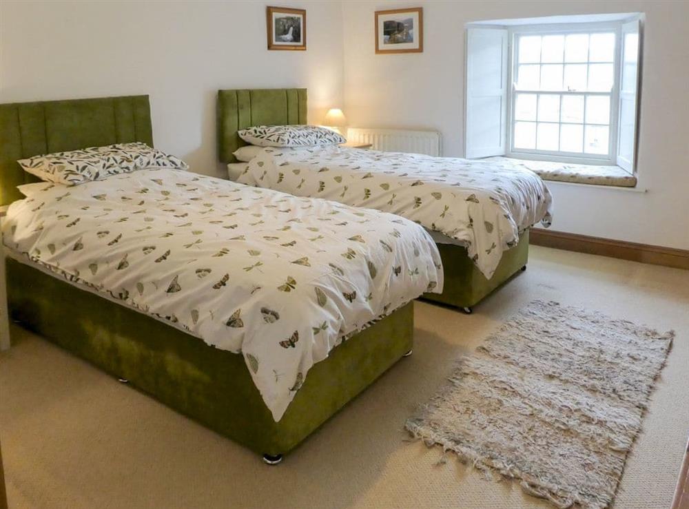 Twin bedroom at Chapel Cottage in Penrith, Cumbria