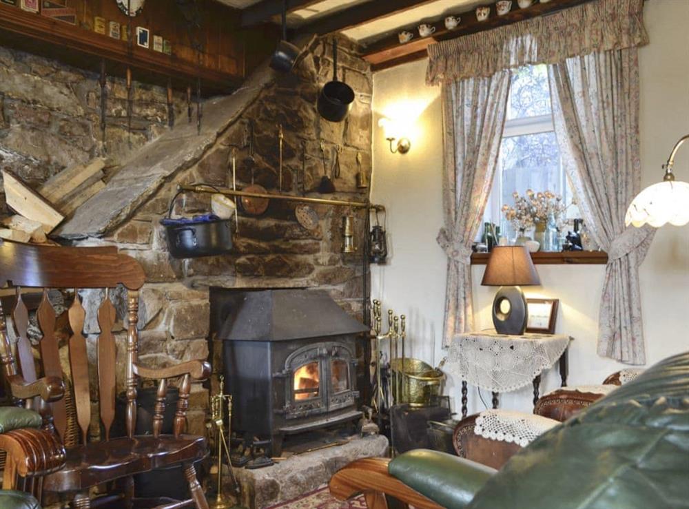 Living room at Chapel Cottage in Pontsticill, Brecon Beacons, Mid Glamorgan