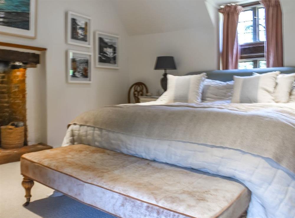 Double bedroom at Chapel Cottage in Surrey Hills, Kent