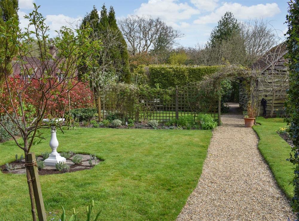 Garden at Chapel Cottage in Surrey Hills, Kent