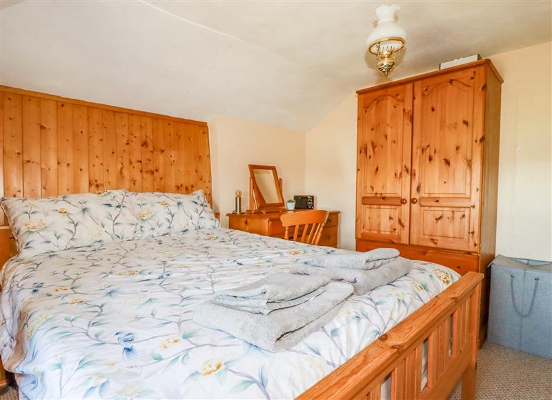 This is the bedroom at Chapel Cottage, Tremail near Camelford