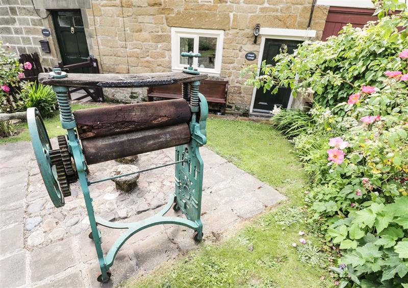 Enjoy the garden at Chapel Cottage, Upleatham near Saltburn-By-The-Sea