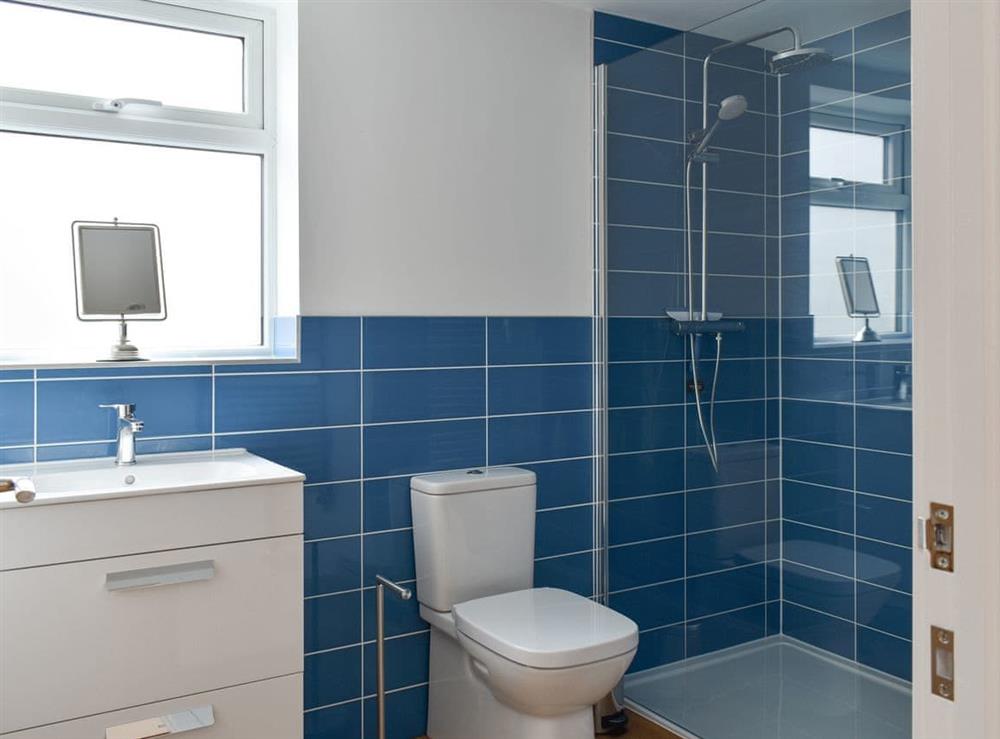 Shower room at Chapel Farm Barn in Brabourne, near Ashford, Kent