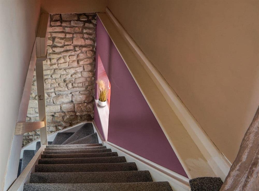 Stairs at Chapel Farm Cottage in Wetwang, North Humberside