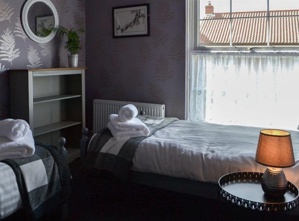 Twin bedroom at Chapel Farm Cottage in Wetwang, North Humberside