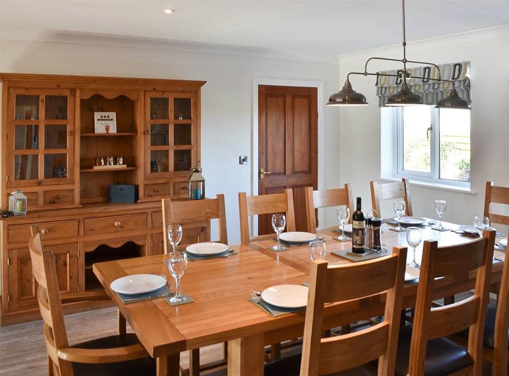 Dining Area at Chapel House in Dearham, near Maryport, Cumbria