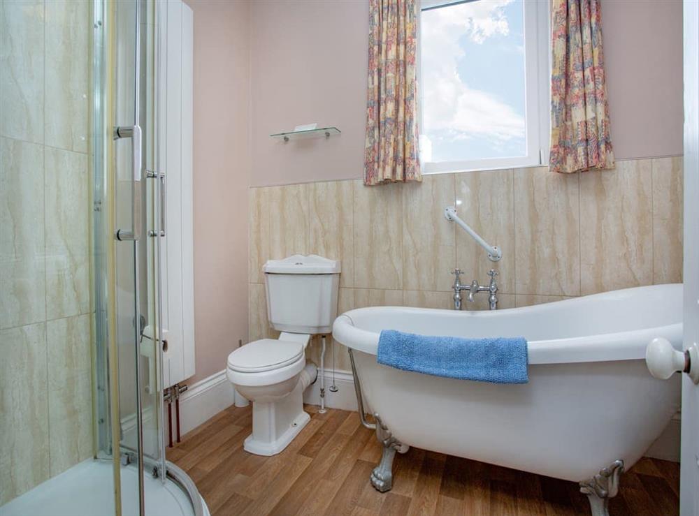 Bathroom at Chapel House in Polruan, near Fowey, Cornwall