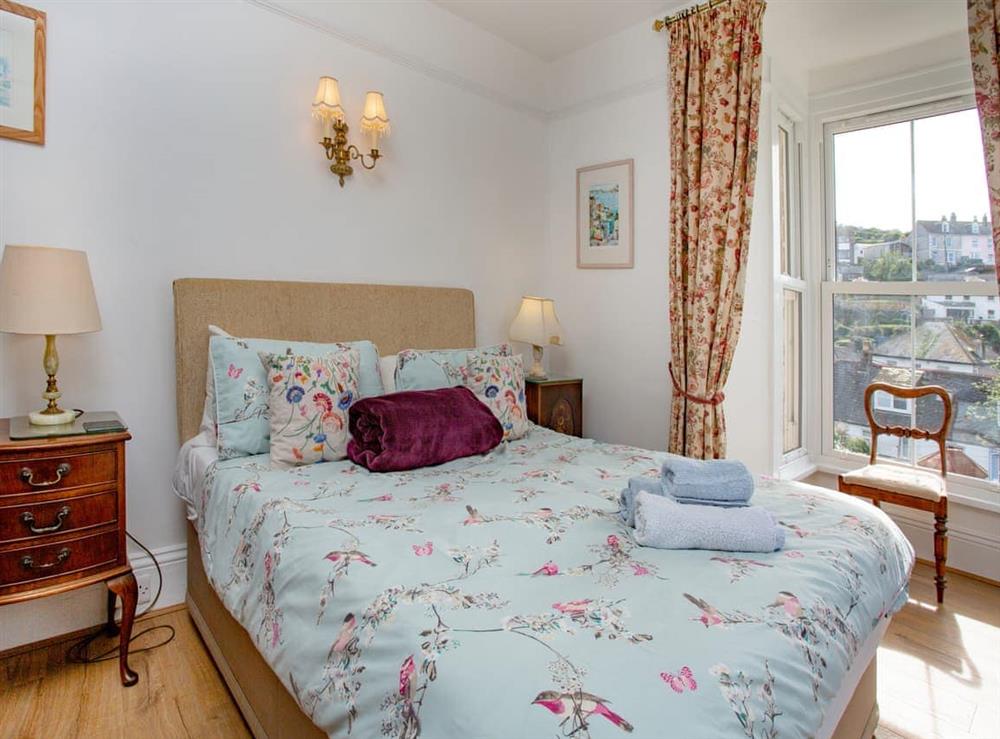 Double bedroom at Chapel House in Polruan, near Fowey, Cornwall
