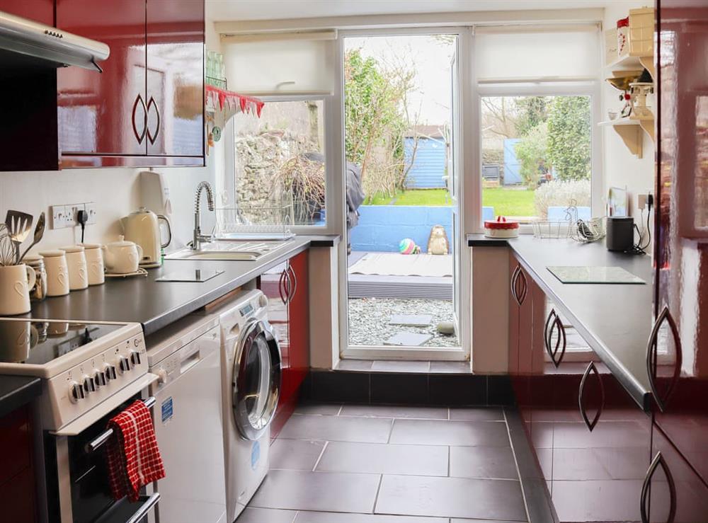 Kitchen at Chapel Street Cottage in Amlwch, Gwynedd