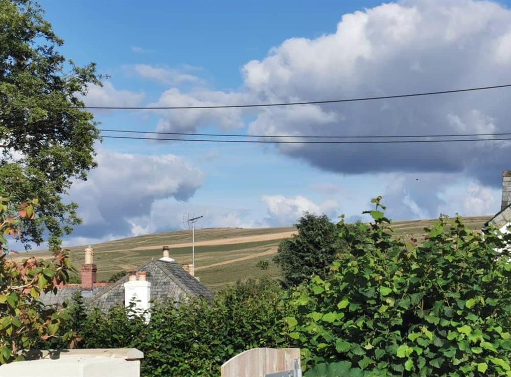 View from front at Chapel View in Brentor, near Tavistock, Devon