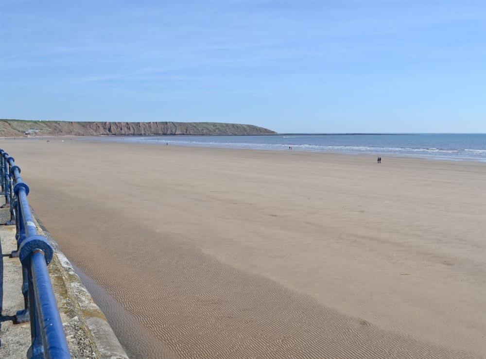 Beach at Chapel View in Filey, North Yorkshire