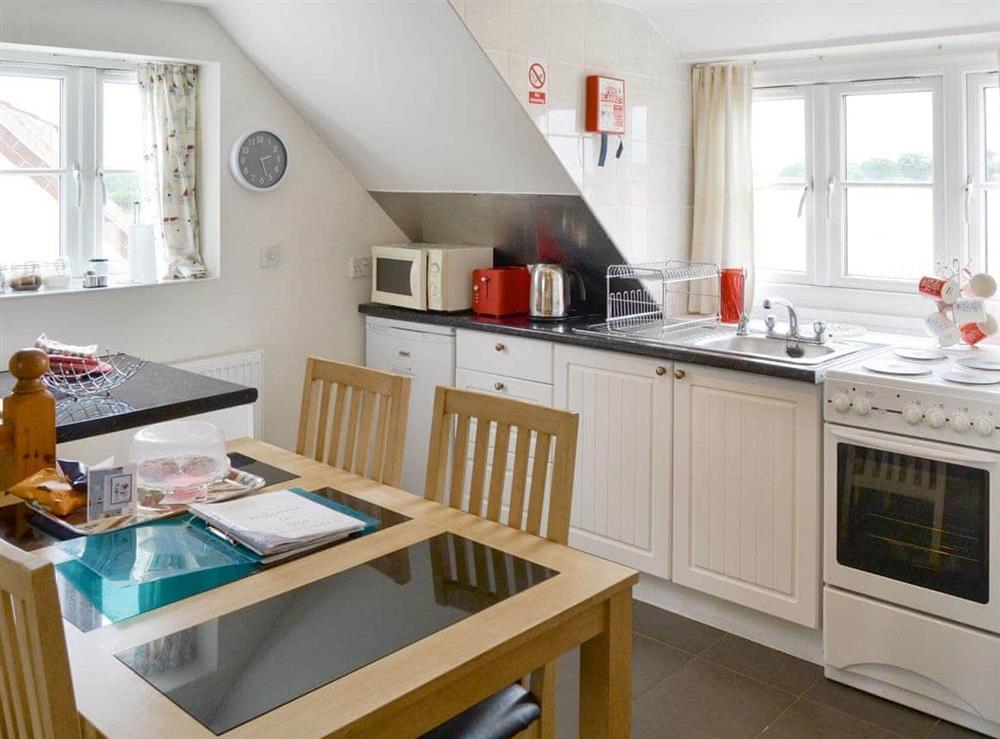 Fully appointed kitchen at Chapelfield Apartment in Stalham, Norfolk