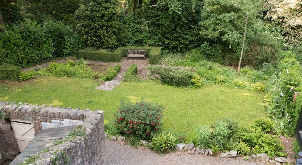 The garden at Chaplain's House in Wraxall, Somerset