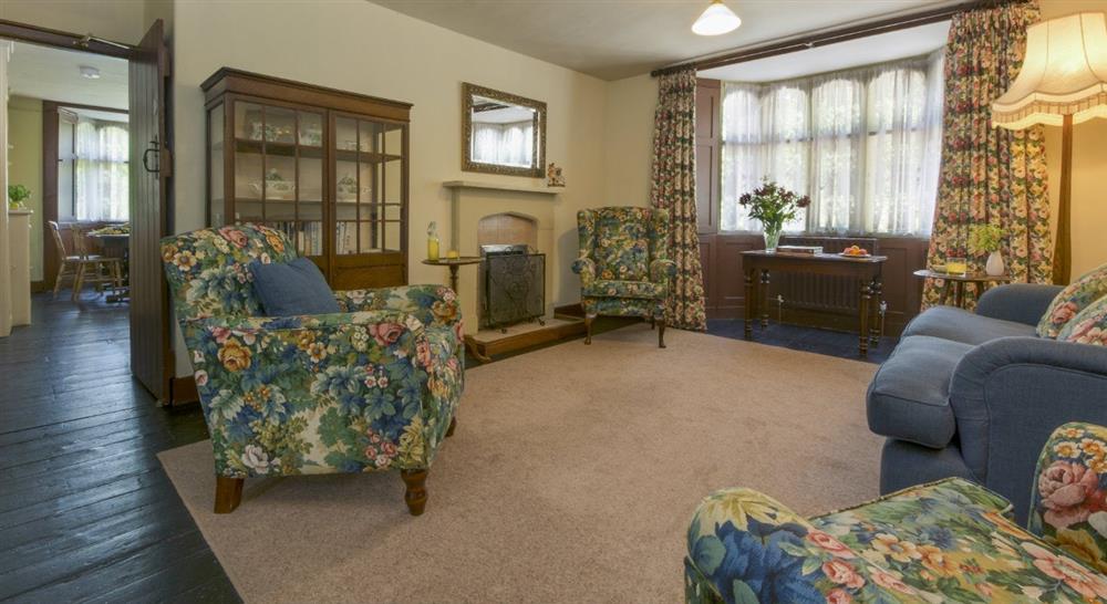 Sitting room of Chaplain's Lodge, Wraxall, Somerset