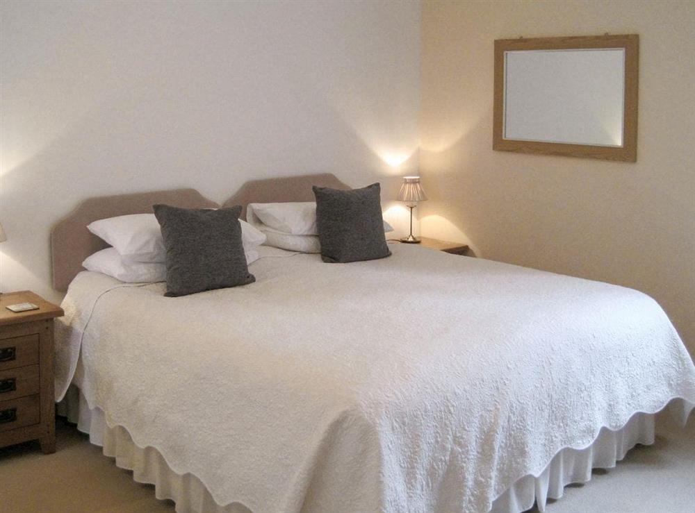 Comfortable double bedroom at Chaplin in Little Tathwell, near Louth, Lincolnshire