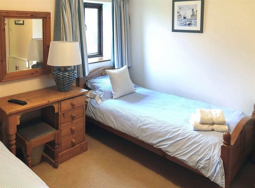 Twin bedroom at Chapmans House in Fairy Cross, Nr Clovelly., Devon