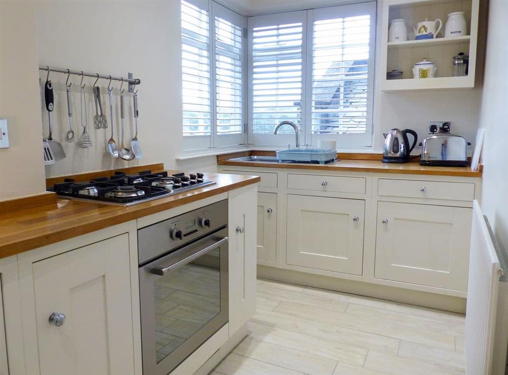 Kitchen at Chareside Cottage in Corbridge, near Hexham, Northumberland