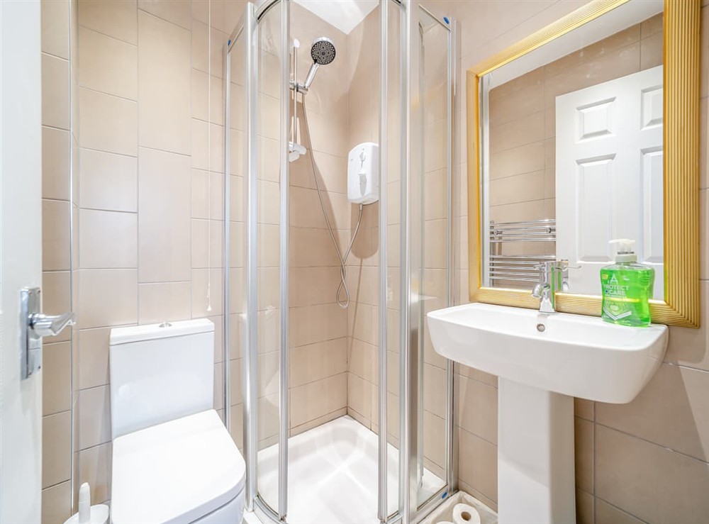 Bathroom at Charles House in Largs, Ayrshire