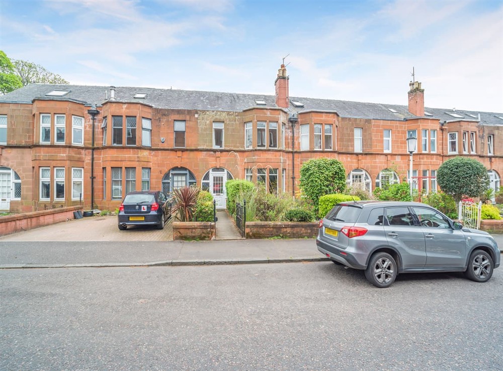 Exterior at Charles House in Largs, Ayrshire