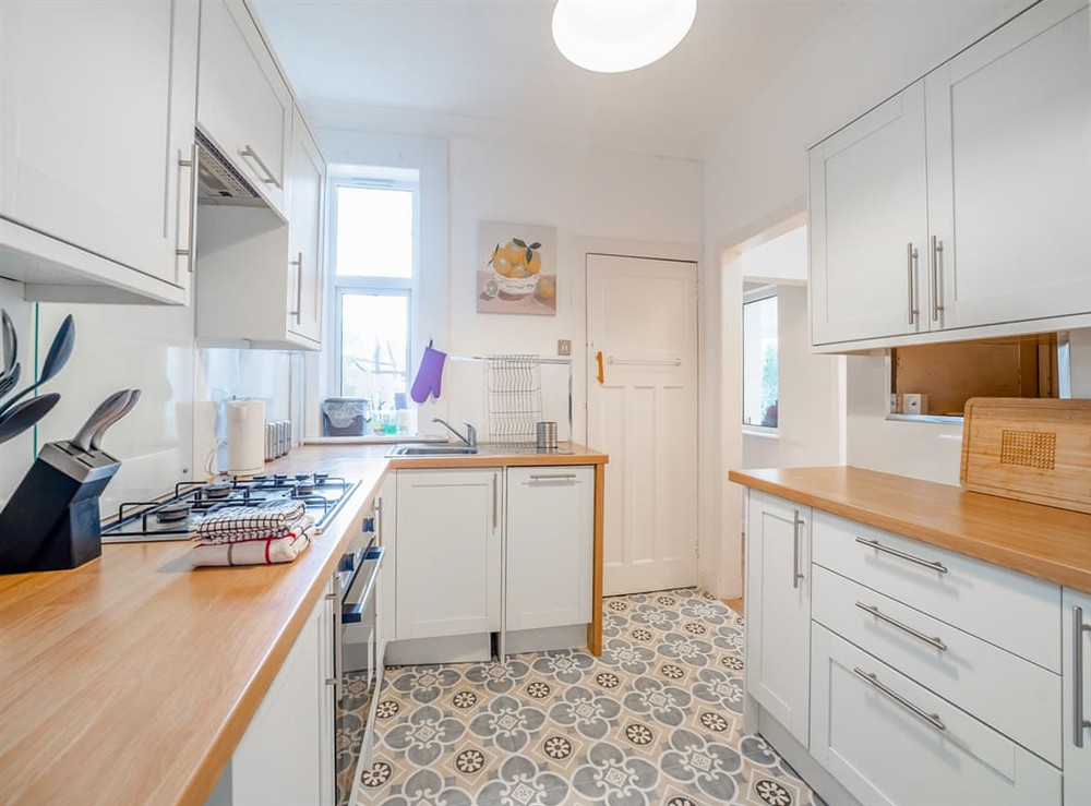 Kitchen at Charles House in Largs, Ayrshire