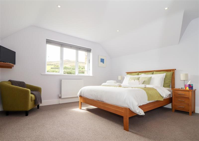 One of the 4 bedrooms at Charlottes House, Pendeen