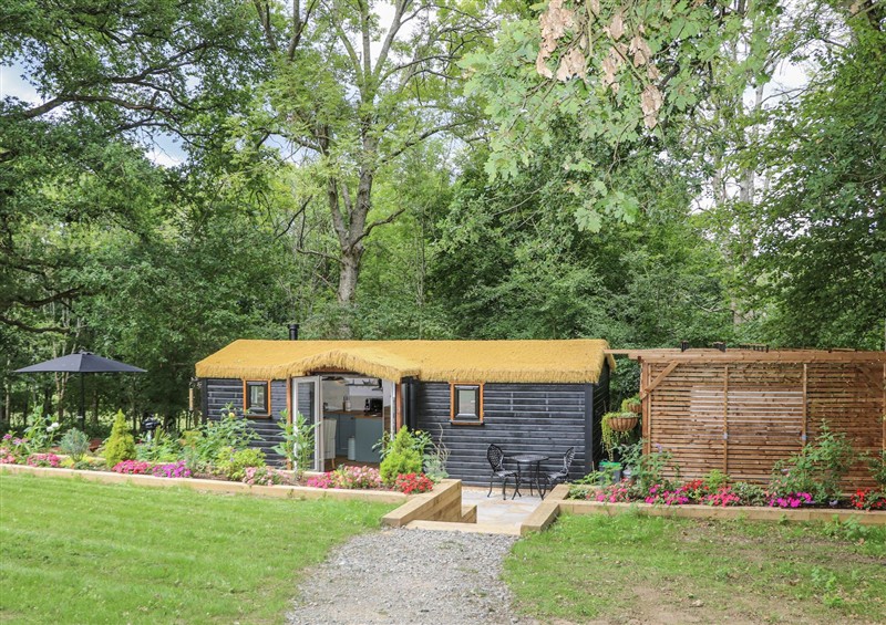 This is Charltons Hollow Cabin at Charltons Hollow Cabin, Bolney