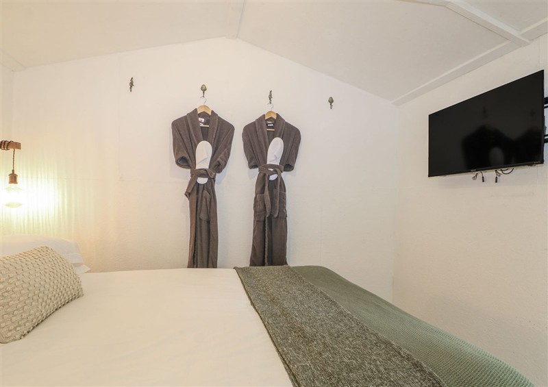 This is the bedroom (photo 2) at Charltons Hollow Cabin, Bolney
