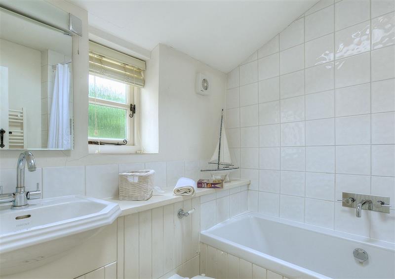 Bathroom at Charm Cottage, Charmouth