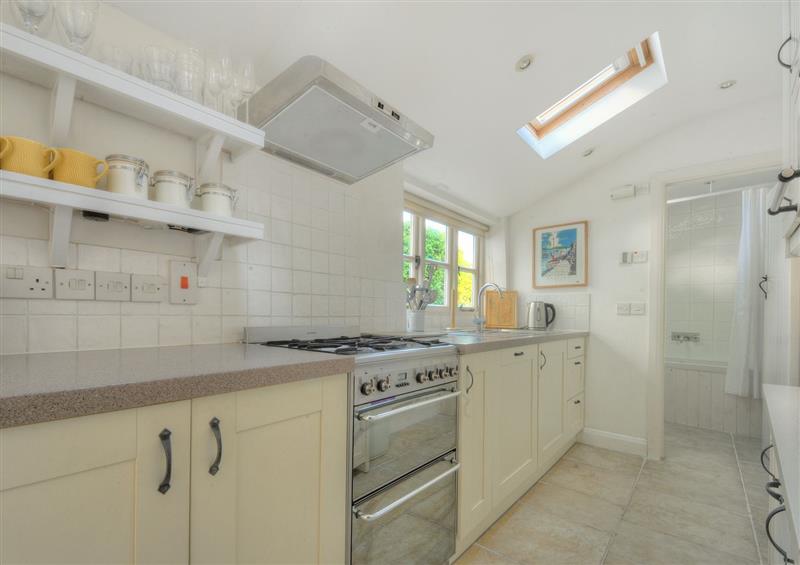This is the kitchen at Charm Cottage, Charmouth