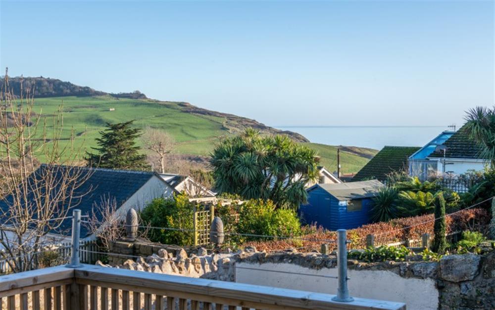 The setting of Charmouth House at Charmouth House in Charmouth